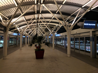 SFO AirTrain, automated people mover. Terminal 2