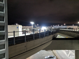 SFO AirTrain, automated people mover. Terminal 2