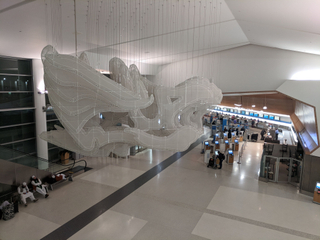 Kendall Buster, Topograph (2011). At SFO, Terminal 2.