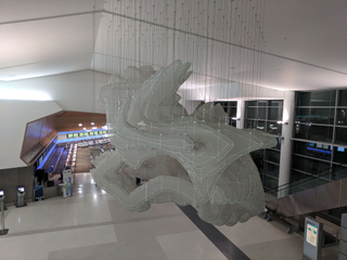 Kendall Buster, Topograph (2011). At SFO, Terminal 2.