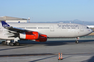 Image: Scandinavian Airlines - SAS Airbus A340-313 LN-RKG  "Gudrod Viking"