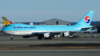Korean Air Cargo Boeing 747-400F HL7434