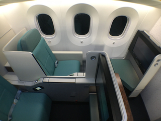 Image: Korean Air 787-9 Business Class