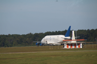 Boeing Dreamlifter Leaving Charleston International Airport (Charleston, S.C.) - Friday November 10, 2017