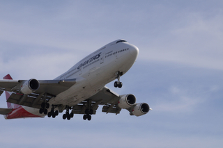 Qantas 747-400ER "Hervey Bay"