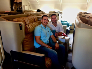 Image: Singapore A380 Business Class