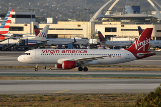 N845VA LAX