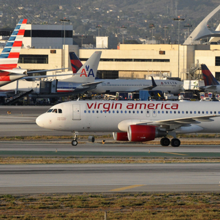N845VA LAX