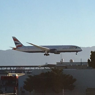 BA 787-9 Arriving @ SJC