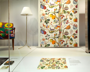 Image: Installation view of "The Enduring Designs of Josef Frank"