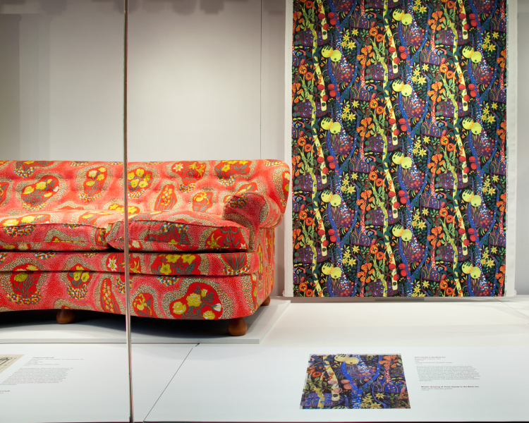 Image: Installation view of "The Enduring Designs of Josef Frank"
