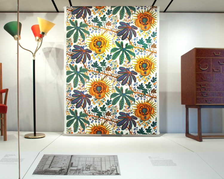 Image: Installation view of "The Enduring Designs of Josef Frank"