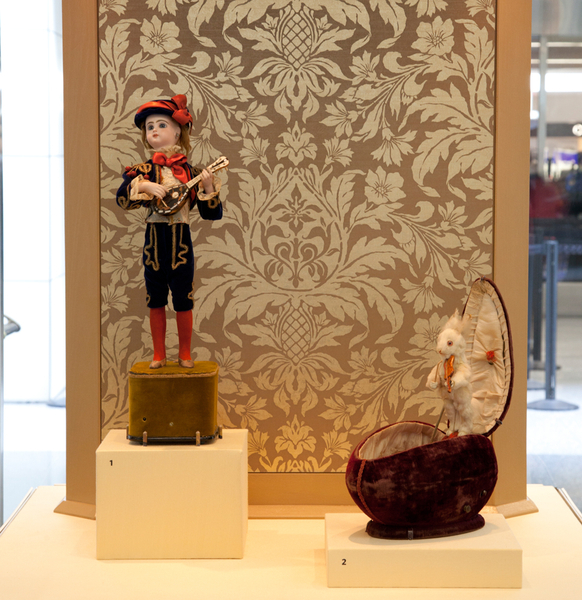 Image: Installation view of "Automata: Mechanical Wonders of the Nineteenth Century"