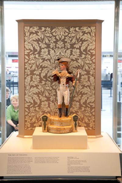 Image: Installation view of "Automata: Mechanical Wonders of the Nineteenth Century"