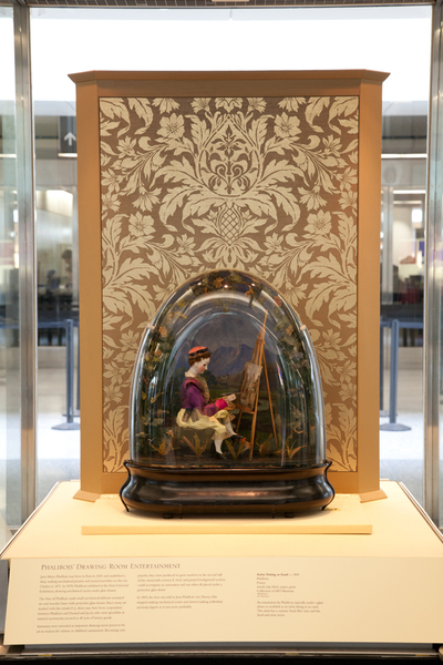Image: Installation view of "Automata: Mechanical Wonders of the Nineteenth Century"
