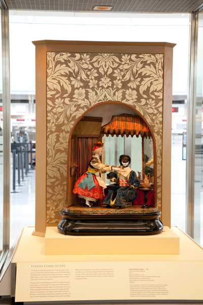 Image: Installation view of "Automata: Mechanical Wonders of the Nineteenth Century"