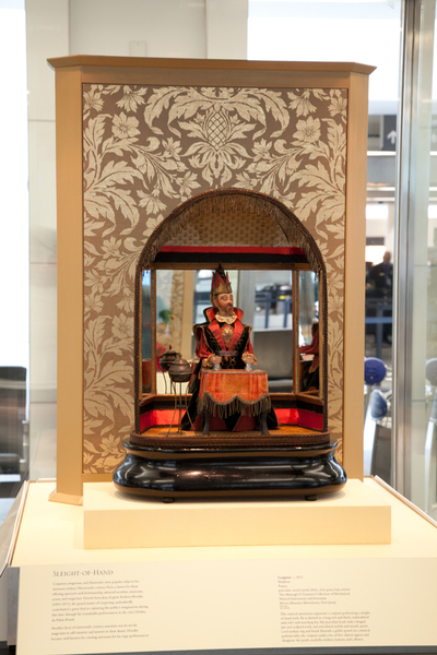 Image: Installation view of "Automata: Mechanical Wonders of the Nineteenth Century"