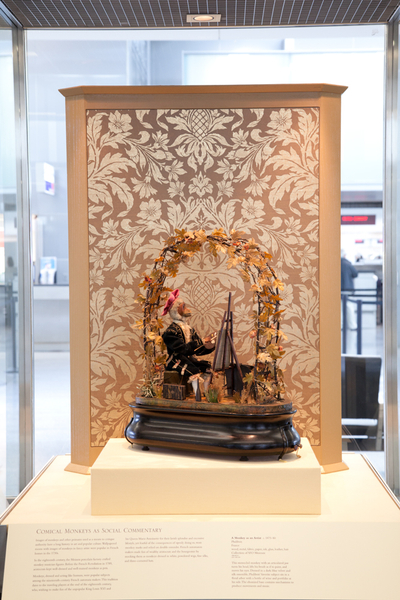 Image: Installation view of "Automata: Mechanical Wonders of the Nineteenth Century"