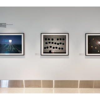 Installation view of "Caleb Charland: Back to Light"