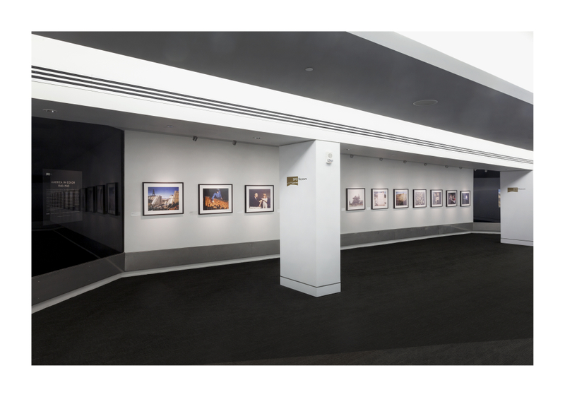 Image: Installation view of "America in Color: 1940-1943"