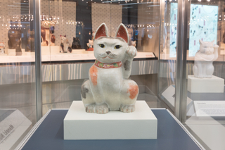 Image: Installation view of "Maneki Neko: Japan’s Beckoning Cat"