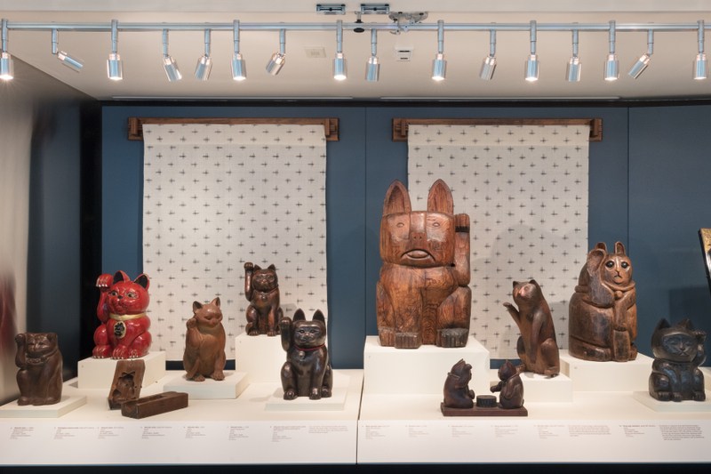 Image: Installation view of "Maneki Neko: Japan’s Beckoning Cat"