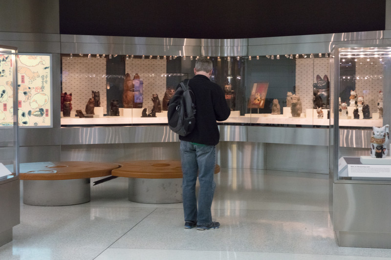Image: Installation view of "Maneki Neko: Japan’s Beckoning Cat"