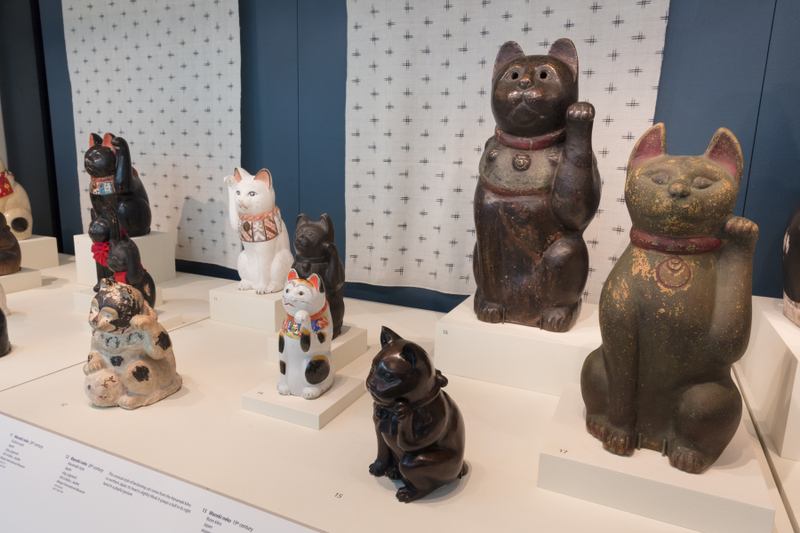 Image: Installation view of "Maneki Neko: Japan’s Beckoning Cat"