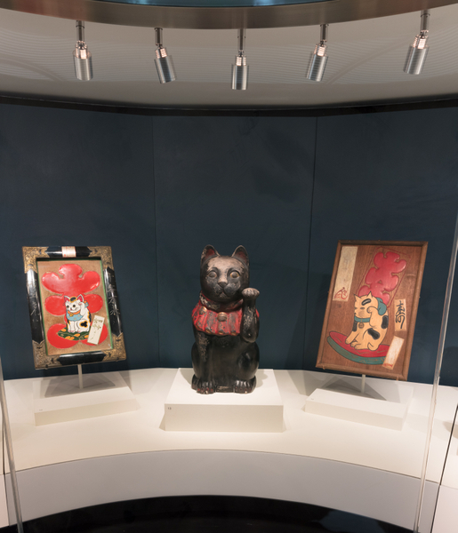 Image: Installation view of "Maneki Neko: Japan’s Beckoning Cat"