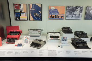 Image: Installation view of "The Typewriter: An Innovation in Writing"