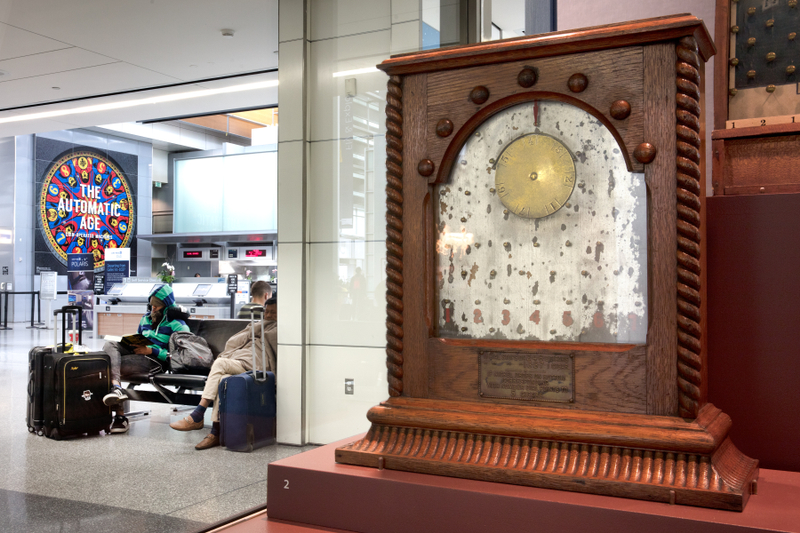 Image: Installation view of "The Automatic Age: Coin-Operated Machines"