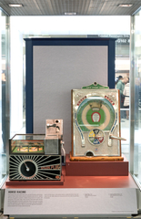 Image: Installation view of "The Automatic Age: Coin-Operated Machines"