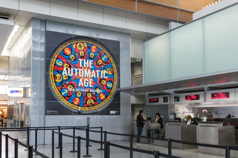 Image: Installation view of "The Automatic Age: Coin-Operated Machines"