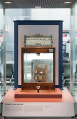 Image: Installation view of "The Automatic Age: Coin-Operated Machines"