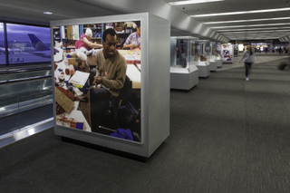 Image: Installation view of "Celebrating a Vision: Art & Disability"