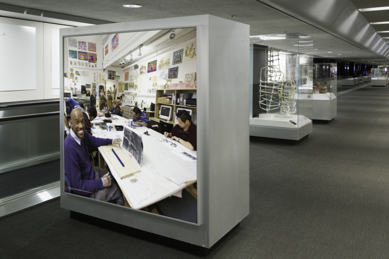 Image: Installation view of "Celebrating a Vision: Art & Disability"