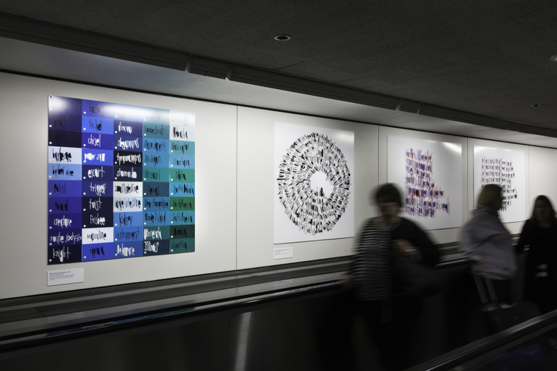 Image: Installation view of "Celebrating a Vision: Art & Disability"