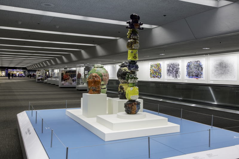 Image: Installation view of "Celebrating a Vision: Art & Disability"