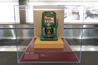 Image: Installation view of "Games of Chance: Gambling Devices of the Mechanical Age"