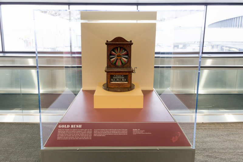 Image: Installation view of "Games of Chance: Gambling Devices of the Mechanical Age"