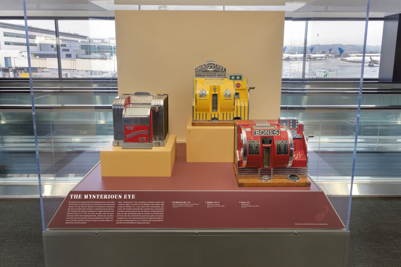 Image: Installation view of "Games of Chance: Gambling Devices of the Mechanical Age"
