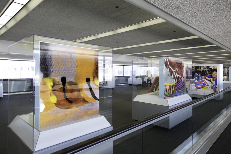 Image: Installation view of "Celebrating a Vision: Art & Disability"