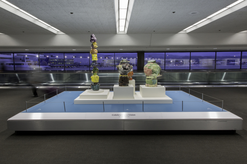 Image: Installation view of "Celebrating a Vision: Art & Disability"