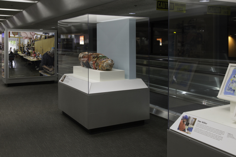Image: Installation view of "Celebrating a Vision: Art & Disability"