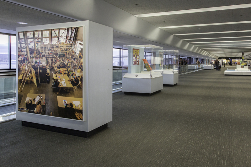Image: Installation view of "Celebrating a Vision: Art & Disability"