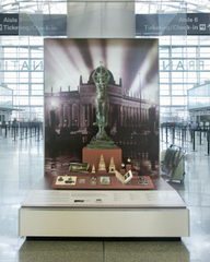 Image: Installation view of "The Tushanwan Pagodas: Models from the 1915 Panama-Pacific International Exposition"