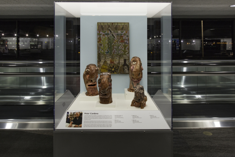 Image: Installation view of "Celebrating a Vision: Art & Disability"