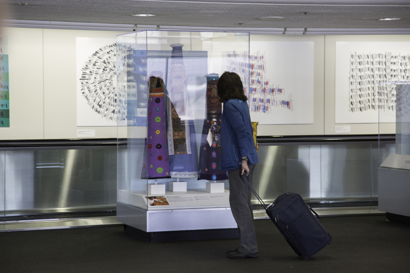 Image: Installation view of "Celebrating a Vision: Art & Disability"