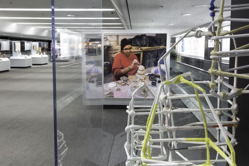 Image: Installation view of "Celebrating a Vision: Art & Disability"