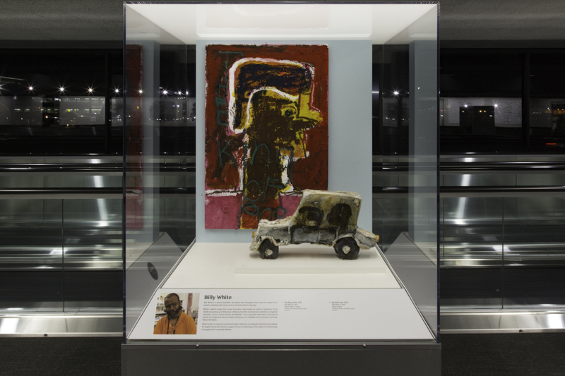 Image: Installation view of "Celebrating a Vision: Art & Disability"